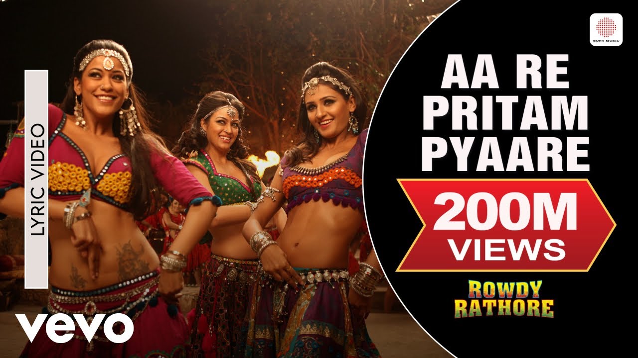 Aa Re Pritam Pyaare Lyrics  | Rowdy Rathore | Akshay Kumar, Sonakshi Sinha | Mamta Sharma, Sarosh Sami | Sajid Ali, Wajid Ali