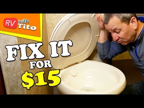 EASY RV Toilet Seal Replacement - Thetford RV Toilet