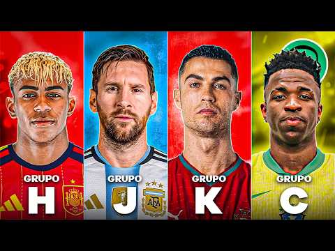 ♫ UM CRAQUE POR GRUPO DA COPA DO MUNDO! | FutParódia Animada