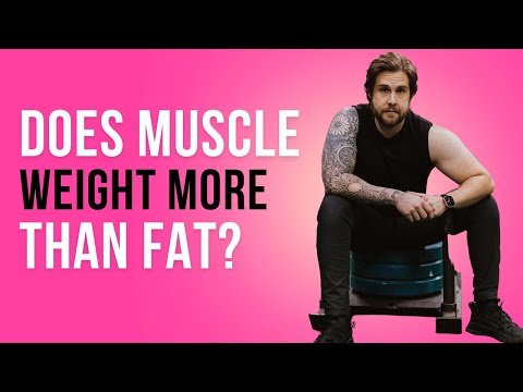Does muscle weigh more than fat?! #weightlosstips