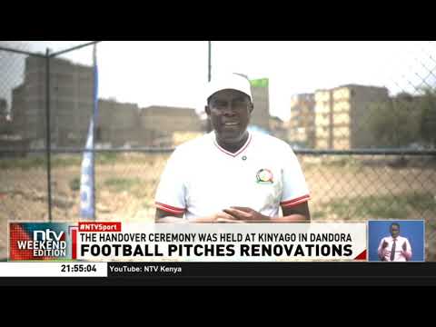 TECNO hands over three renovated community football pitches in Nairobi