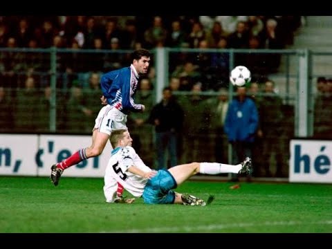 Zinedine Zidane vs Slovakia | 1995 Euros Qualifiers | All Touches & Actions