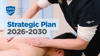 College of Massage Therapists of Ontario Strategic Plan 2026-2030