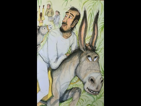 Barnens Bästa Bibel "Jesus rider in i Jerusalem"