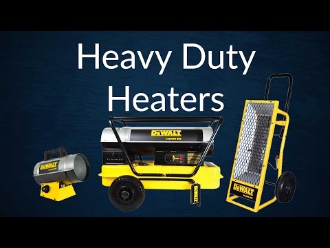 Heavy Duty Gas Powered Heaters