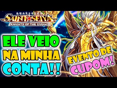 NÃO ACREDITO! PEGUEI O SERPENTÁRIO NO SAINT SEIYA AWAKENING