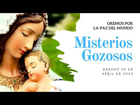 Rosario de Hoy SÁBADO 20 de ABRIL | Misterios GOZOSOS | Wilson Tamayo