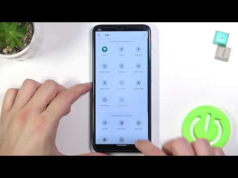 Adjust Notification Panel Shortcuts - MOTOROLA Moto E7i Power and Quick Settings Menu