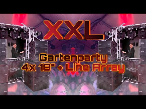 Mein bis jetzt GRÖßTES Booking! | Gartenparty XXL | dB Technologies VIO