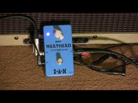 Dam Meathead Silicone Fuzz Pedal Review Demo