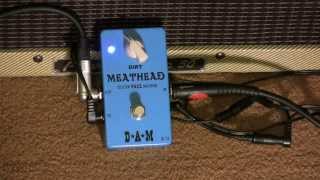 Dam Meathead Silicone Fuzz Pedal Review Demo