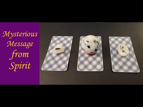 SCEGLI UNA CARTA tarocchi: Messaggio misterioso dallo Spirito (Messaggio della Super Luna Blu 🌕🌙)