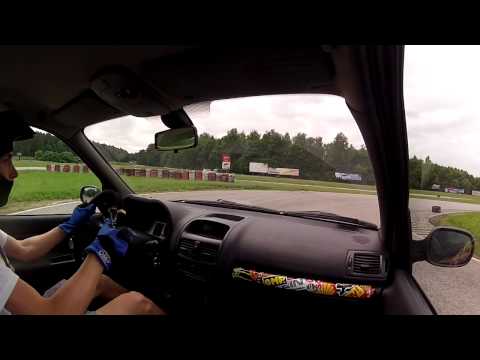 Clio Karolu onboard przejazd treningowy VI SuperOES Tor Kielce