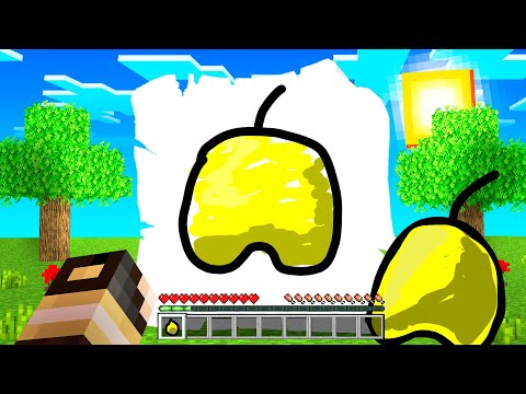 OTTIENI QUELLO CHE DISEGNI SU MINECRAFT!!!