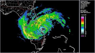 2022 Nicole - Melbourne, FL WSR-88D Radar Animation (HD 1280x720)
