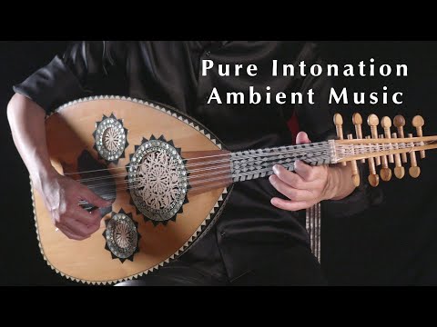 Pure Intonation Ambient Oud Music "Red Sand and Wind" - version 2023 Naochika Sogabe