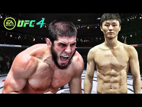 UFC Doo Ho Choi vs. Islam Makhachev (Russia) | Current UFC Lightweight 4th - EA Sports UFC 4