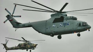 Top 8 Largest and Most Powerful Military Transport Helicopters in the World.