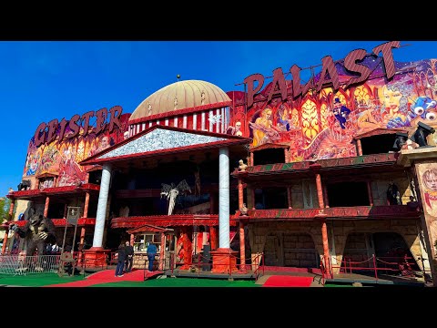 Geister Palast (Kunz/Müller) On Ride Berlin Frühlingsfest 2025 - INSANE Ghost Train!