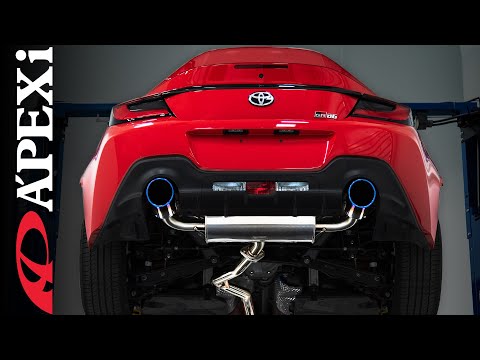 APEX'i RS Evo Extreme Catback Exhaust 2022 GR86/BRZ | Exhaust Bible