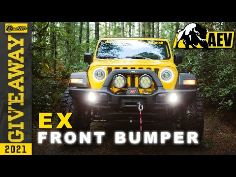 AEV EX Front Winch Bumper Install - Jeep Wrangler JL
