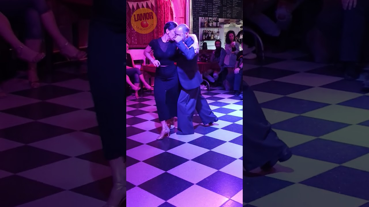 Analia Vega y Marcelo Varela en la Mordidita Tango