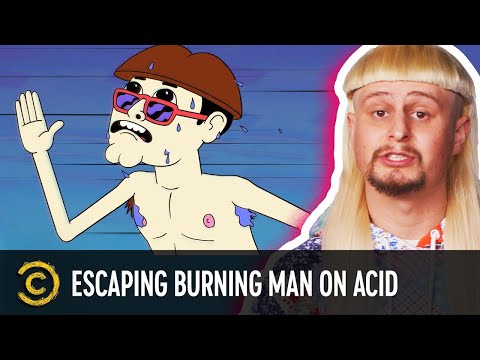 Taking Way Too Much Acid at the Family Trip to Burning Man (ft. Oliver Tree) – Tales From the Trip