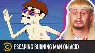 Taking Way Too Much Acid at the Family Trip to Burning Man (ft. Oliver Tree) – Tales From the Trip