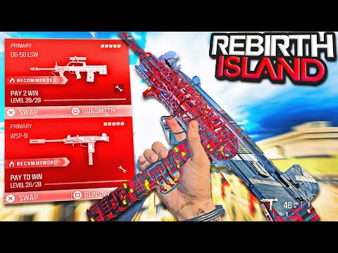 *NEW* INVISIBLE LOADOUT is PAY TO WIN on REBIRTH ISLAND! (WARZONE 3)