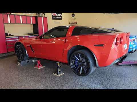 2011 Corvette Z06 first start with Corsa Xtreme catback.
