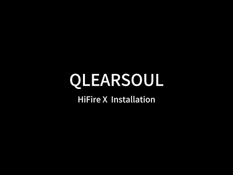 Qlearsoul HiFire X Plattenspieler mit Stereo-Lautsprechern – Einrichtung & Nutzung (Deutsch)