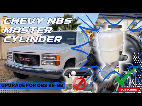 Chevy NBS master cylinder upgrade for OBS 88-98