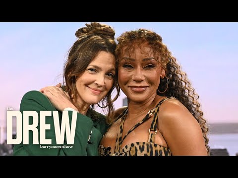 Drew Barrymore Reacts to Surprise Gift from Spice Girl Mel B | The Drew Barrymore Show