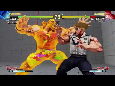 SFVAE - Daigo Umehara (Guile) vs. Kichipa (Zangief) *2 sets