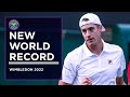 John Isner Sets Aces World Record | Wimbledon 2022