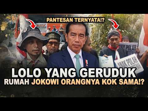 PANTESAN BERANI GERUDUK RUMAH JOKOWI,TERNYATA OH TERNYATA!?