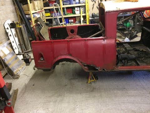 Classic mini pickup restoration Episode 8