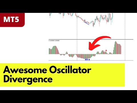 Indicador Awesome Oscillator Divergence para MT5