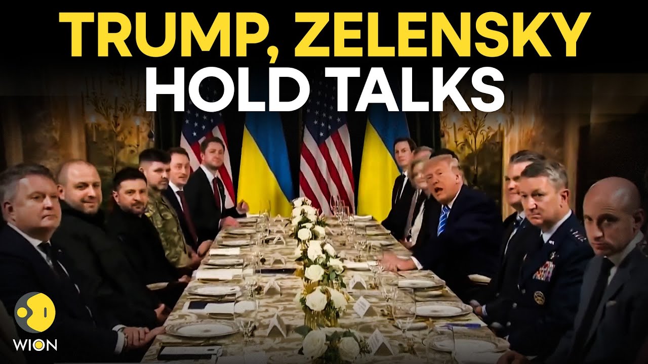 Miami Talks LIVE: Trump Meets With Zelenskiy at Mar-a-Lago | Trump-Zelensky Meeting Live | WION Live