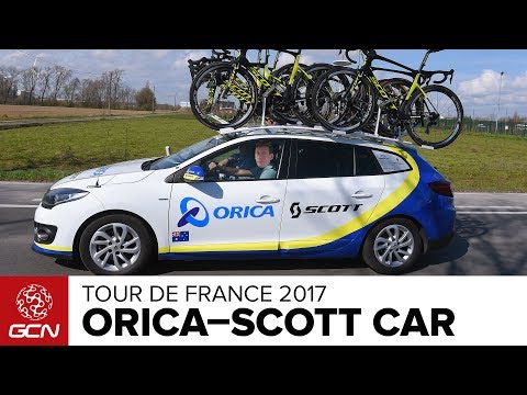Orica-Scott Cycling Team Car | Tour de France 2017