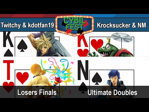 Cybilfest 3 Ultimate Doubles (Losers Finals) - Twitchy & kdotfan19 vs King Krocksucker & NM