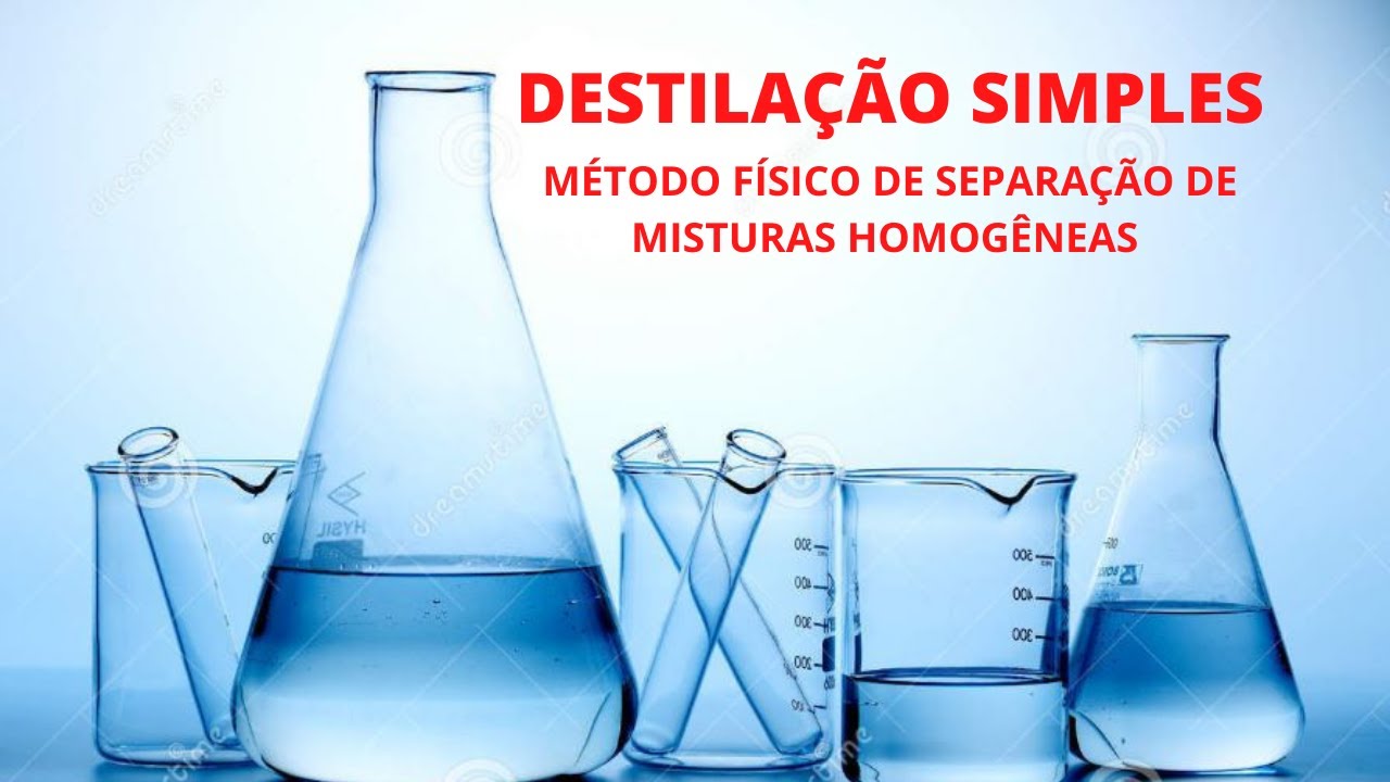DESTILAÇÃO SIMPLES: UM EXPERIMENTO MUITO LINDO.