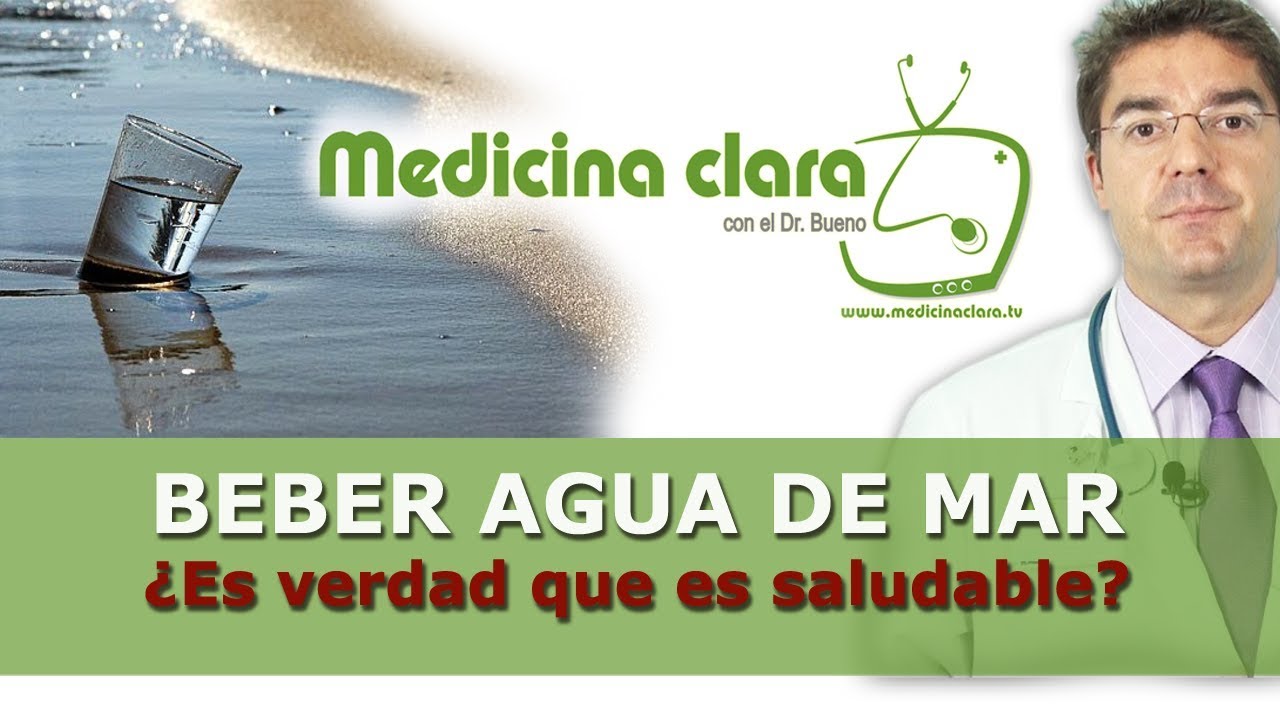Beber agua de mar,  peligros al beber del mar. Importante información científica
