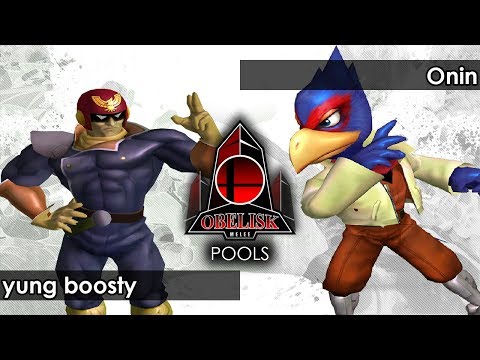 Melee: UMA | yung boosty (Captain Falcon) V Onin (Falco) - Obelisk 84 Tournament SSBM