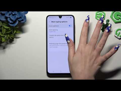 SAMSUNG Galaxy A26 5G – How to Access Text Correction Options