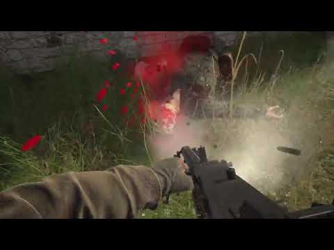 Hip fire MG destruction!!! 🤣 hell let loose is brutal!