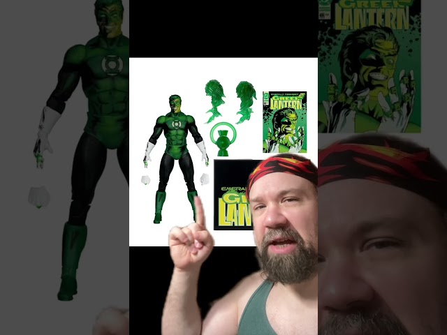 Vídeo relacionado con McFarlane DC Multiverse Cover Recreations Action Figure Green Lantern (Emerald Twilight) (Gold Label) 18 cm