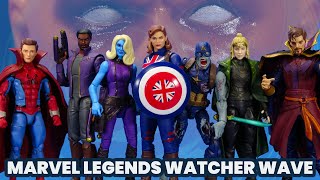 Marvel Legends What If Uatu Wave Captain Carter Spider-Man Dr. Strange Sylvie Nebula Hasbro Review