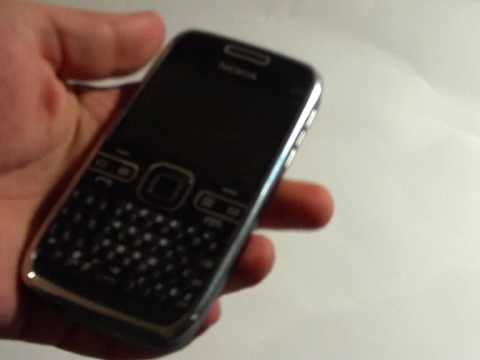 Обзор Nokia E72 Navi (zodium black)