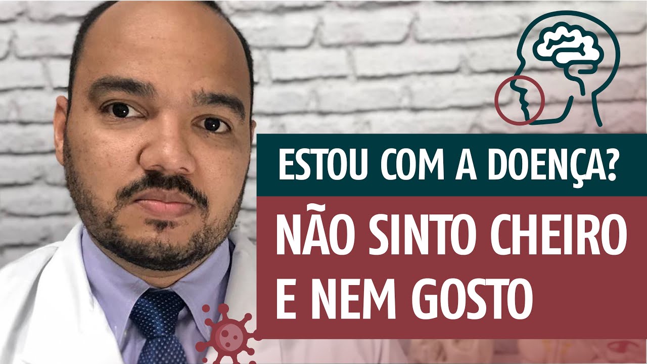 Não sinto cheiro e nem gosto de nada, estou com alguma doença?